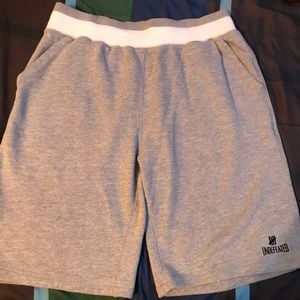 Gray Undefeated sweatshorts